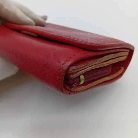  IL BISONTE イルビゾンテ 二つ折りショートウォレット 二つ折り財布  5442404340-ilb レッド