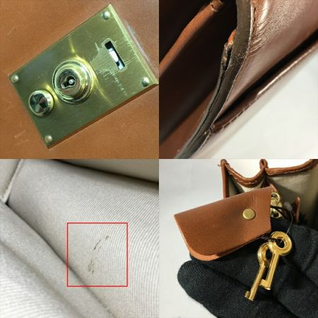  LUGGAGE LABEL ラゲッジレーベル マディソン ポーター 912-03219 ブラウン ブリーフケース