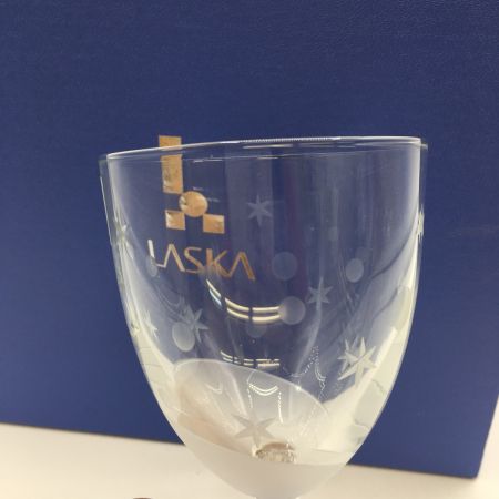  Laska Bohemiaglass ボヘミアガラス  スノークリスタル  ワイングラスペア KAL-400/2