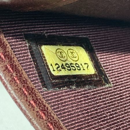  CHANEL シャネル マトラッセ 二つ折り 長財布 使用感多 A31509 ブラック