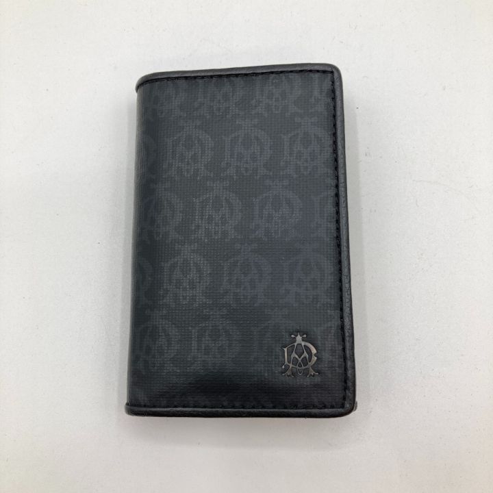 dunhill/ALFREDDUNHILL(ダンヒル) およげ 携帯電話ケース - ブルー×黒×ピンク カードケース付き/スマホ