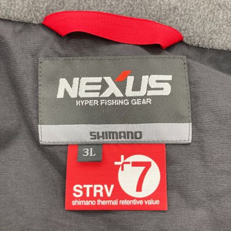  SHIMANO シマノ オールウェザースーツ NEXUS 上下セット 3L ブラック パンツチャック破損 ジャンク