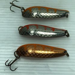 ΣΣ  ルアー スプーン バッハスペシャル パラバン 3個まとめ Bランク