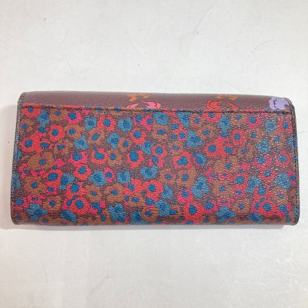  COACH コーチ 長財布 スリムエンベロープウォレット 花柄 F22968 オックスブラッドマルチ