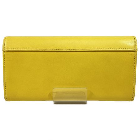  DIESEL ディーゼル 長財布 AMAZONITE PLUS イエロー x シルバー x ブラック スタッズ 牛革 レザー