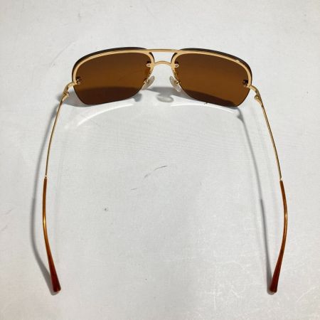  CHANEL シャネル サングラス 57□12-130 4012 ブラウン x ゴールド ココマーク 本体のみ