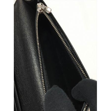  LOUIS VUITTON ルイヴィトン 二つ折り長財布 ダミエ グラフィット ポルトフォイユ ブラザ 内側一部ハガレ有 N62665