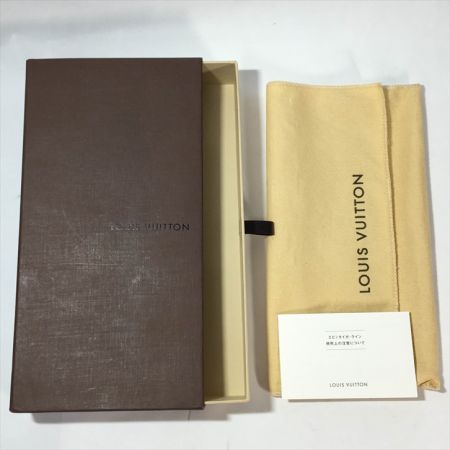  LOUIS VUITTON ルイヴィトン 二つ折り長財布 ダミエ グラフィット ポルトフォイユ ブラザ 内側一部ハガレ有 N62665