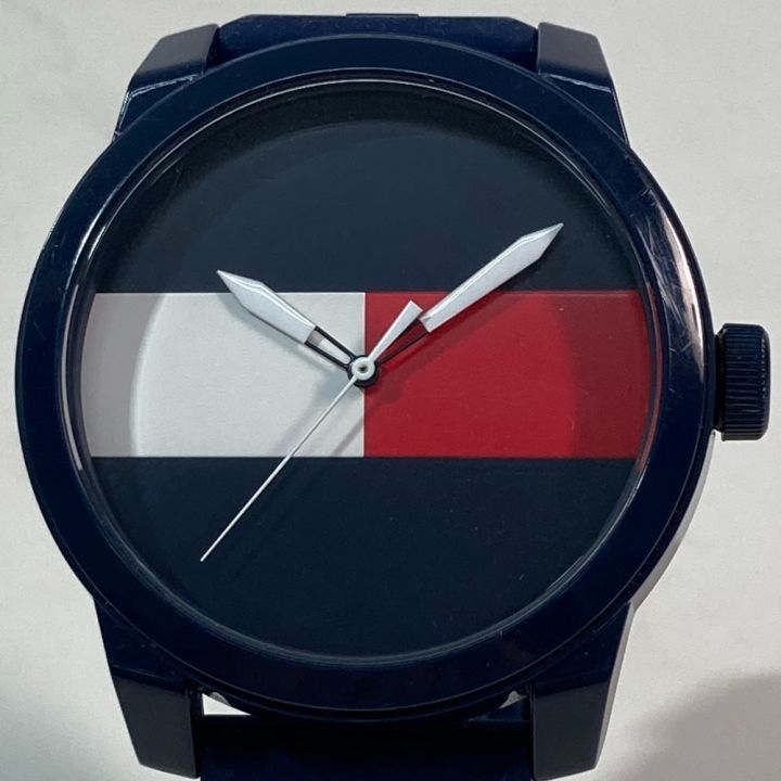 TOMMY HILFIGER トミーヒルフィガ 腕時計 ネイビー ラバーベルト TOMMY HILFIGER トミーヒルフィガ 腕時計 ネイビー ラバーベルト