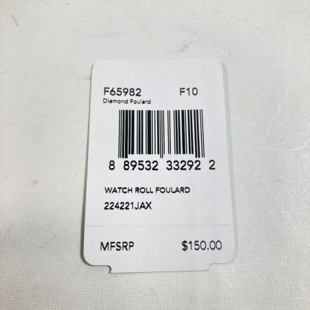 中古】 COACH コーチ ウォッチロール 腕時計収納ケース F65982