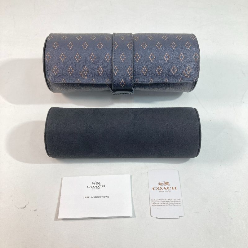 中古】 COACH コーチ ウォッチロール 腕時計収納ケース F65982