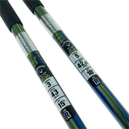  Callaway Golf キャロウェイゴルフ X 3FW 5FW フェアウェイウッド 2本セット X SERIES 60 R