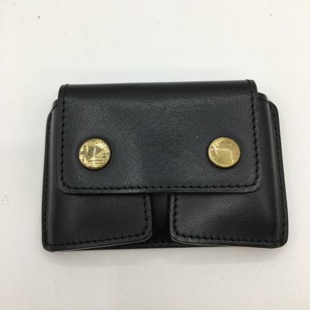  いたがき ベルト通し付き札入れ カードポケット付 ブラック Ｅ16911　箱付き