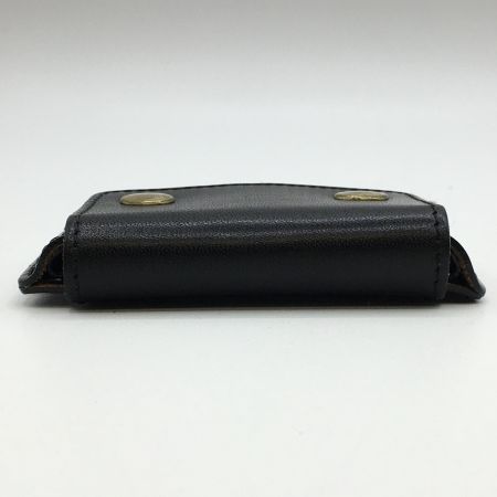  いたがき ベルト通し付き札入れ カードポケット付 ブラック Ｅ16911　箱付き