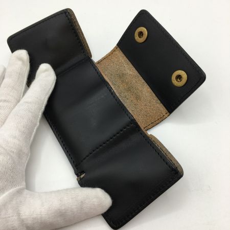  いたがき ベルト通し付き札入れ カードポケット付 ブラック Ｅ16911　箱付き