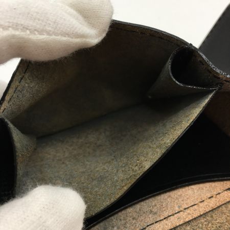  いたがき ベルト通し付き札入れ カードポケット付 ブラック Ｅ16911　箱付き