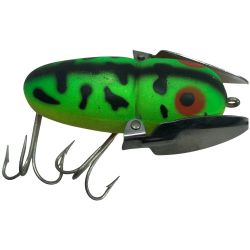 ΣΣ  Heddon ヘドン クレイジークローラー 5/8 Fluorescent Green Crawdad 蛍光グリーン 箱あり Cランク