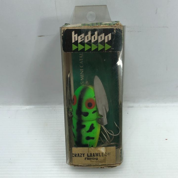 Heddon ヘドン クレイジークローラー 5/8 Fluorescent Green Crawdad