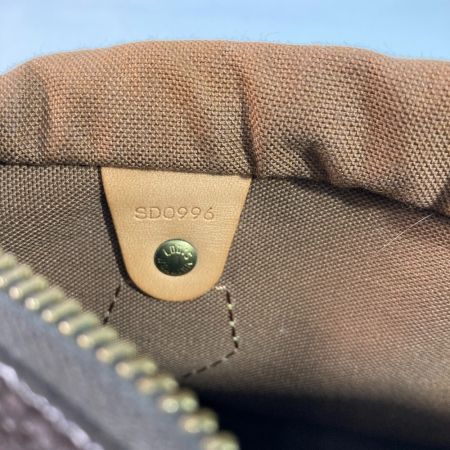  LOUIS VUITTON ルイヴィトン モノグラム スピーディ25 M41528 ブラウン x ゴールド ボストンバッグ ハンドバッグ