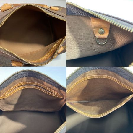  LOUIS VUITTON ルイヴィトン モノグラム スピーディ25 M41528 ブラウン x ゴールド ボストンバッグ ハンドバッグ