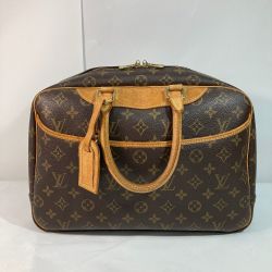 ◎◎ LOUIS VUITTON ルイヴィトン モノグラム ボーリング・ヴァニティ ドーヴィル M47270 ボストンバッグ ハンドバッグ Bランク