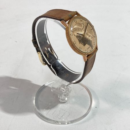  TRESSA LIBERTY リバティー 自由の女神 ゴールド 腕時計 手巻き