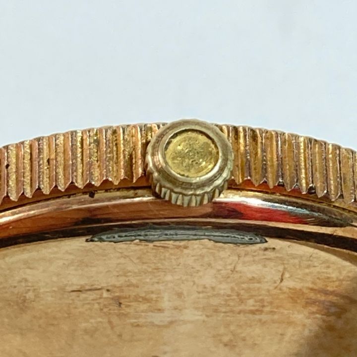 【希少品 年代物】60s-70s TRESSA LIBERTY 手巻き 腕時計 リバティー コイン ウォッチ 自由の女神 ゴールド ビンテージ トレッサ スイス製 M14092 TRESSA リバティコインデザイン 手巻き時計