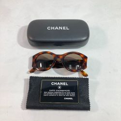◎◎ CHANEL シャネル ココマーク サングラス  07791 91235 ブラウン x ゴールド Aランク