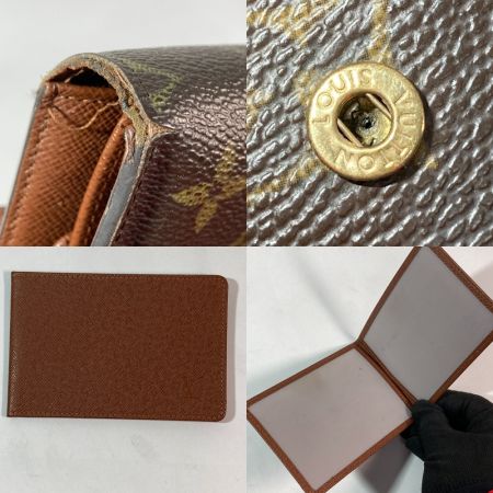  LOUIS VUITTON ルイヴィトン 3つ折り財布 ポルトトレゾール・エテュイパピエ M61202