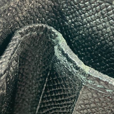  BVLGARI ブルガリ 2つ折り財布 Wホック ブラック