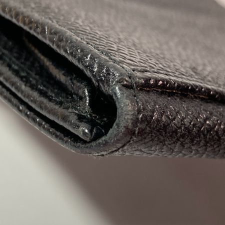  BVLGARI ブルガリ 2つ折り財布 Wホック ブラック