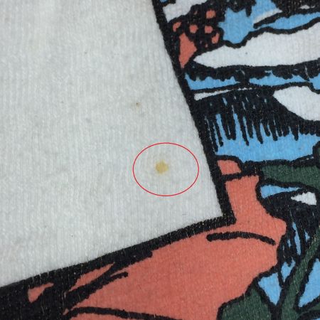  PEARLY GATES パーリーゲイツ 半袖Tシャツ アイボリー×イエロー ハワイプリント コットン100％ サイズ5 Lサイズ相当 メンズ