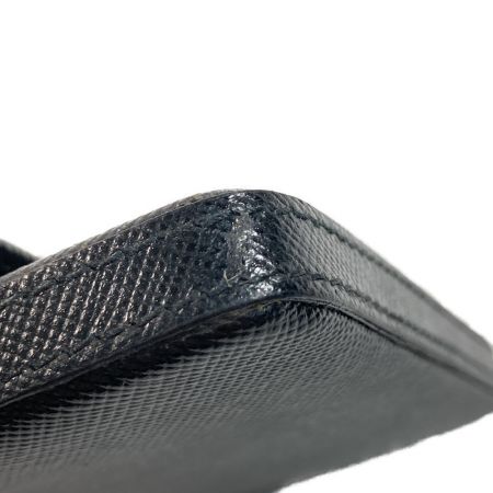  PRADA プラダ 名刺入れ 2M0881 ブラック x シルバー NERO カードケース