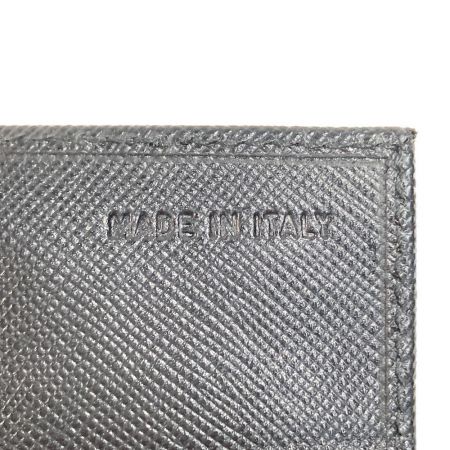  PRADA プラダ 名刺入れ 2M0881 ブラック x シルバー NERO カードケース