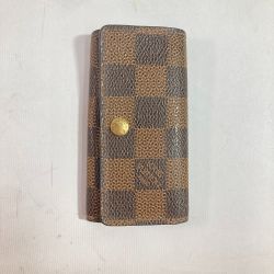◎◎ LOUIS VUITTON ルイヴィトン ダミエ ミュルティクレ4 N62631 キーケース 4連 Bランク