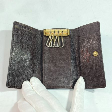  LOUIS VUITTON ルイヴィトン ダミエ ミュルティクレ4 N62631 キーケース 4連
