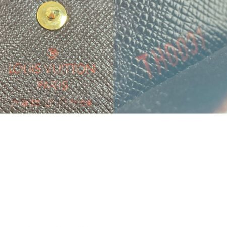  LOUIS VUITTON ルイヴィトン ダミエ ミュルティクレ4 N62631 キーケース 4連