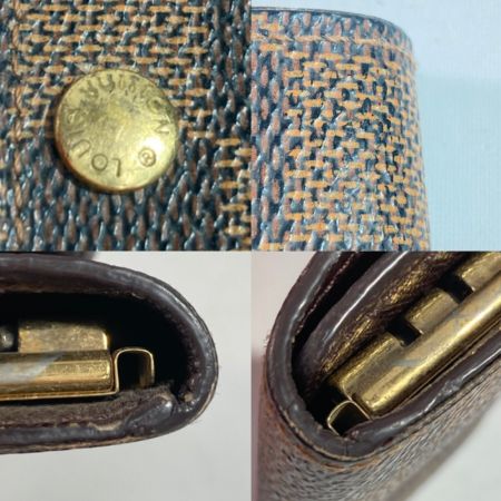  LOUIS VUITTON ルイヴィトン ダミエ ミュルティクレ4 N62631 キーケース 4連