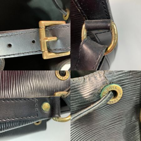  LOUIS VUITTON ルイヴィトン ワンショルダーバッグ エピ プチノエ M40752 ブラック