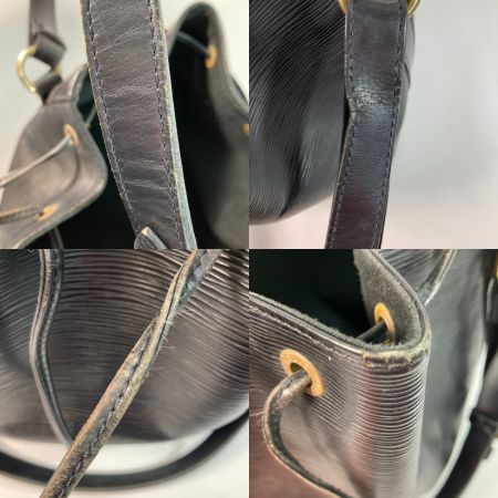  LOUIS VUITTON ルイヴィトン ワンショルダーバッグ エピ プチノエ M40752 ブラック