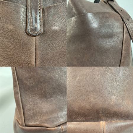  GENTEN ゲンテン レッジェーロII レンガ x ゴールド ショルダーバッグ トートバッグ レディース