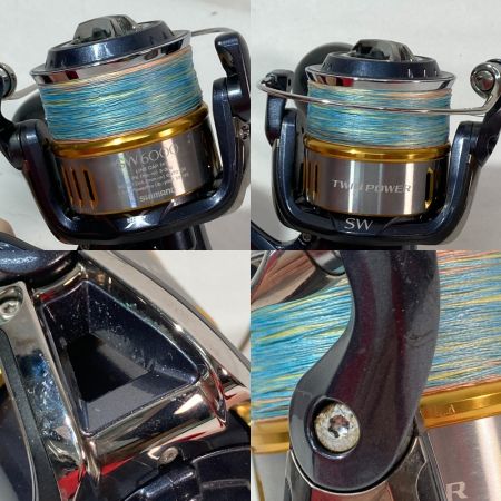  SHIMANO シマノ 15 ツインパワー SW 6000HG 03318 スピニングリール 使用感有