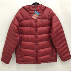 ◎◎ Columbia コロンビア メンズ ダウンジャケット サイズM WM1508 レッド Sランク