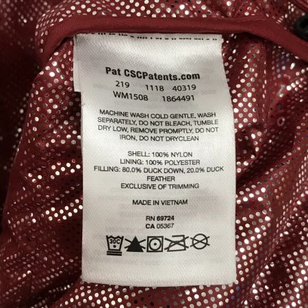  Columbia コロンビア メンズ ダウンジャケット サイズM WM1508 レッド