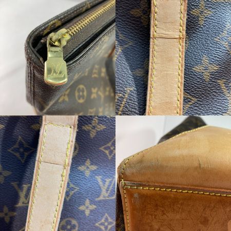  LOUIS VUITTON ルイヴィトン モノグラム カバ・メゾ M51151 ブラウン x ゴールド トートバッグ ショルダーバッグ