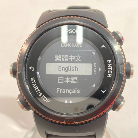  EPSON エプソン WristableGPS リスタブルGPS U-350 腕時計 メンズ