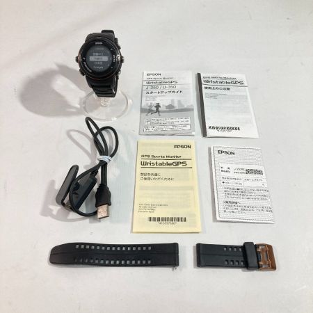  EPSON エプソン WristableGPS リスタブルGPS U-350 腕時計 メンズ