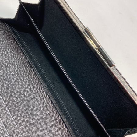  BURBERRY バーバリー 長財布 レザーチェック柄 箱付 YD4651 ベージュ×ブラック