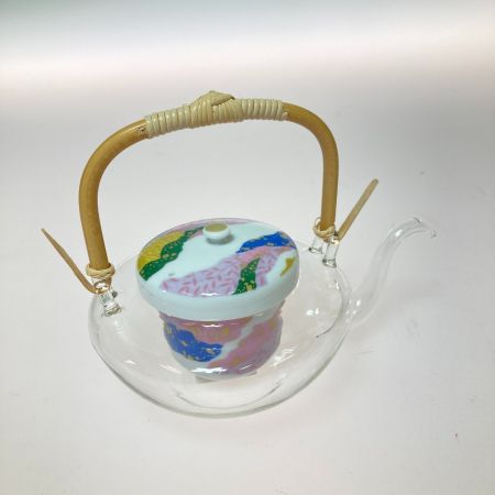  HARIO ハリオ HARIO 冷酒器　地炉利　「ちぎり絵」 360ml 2合 IDC-2CC