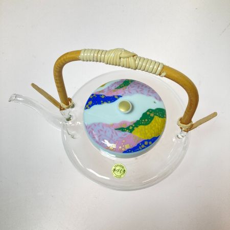  HARIO ハリオ HARIO 冷酒器　地炉利　「ちぎり絵」 360ml 2合 IDC-2CC